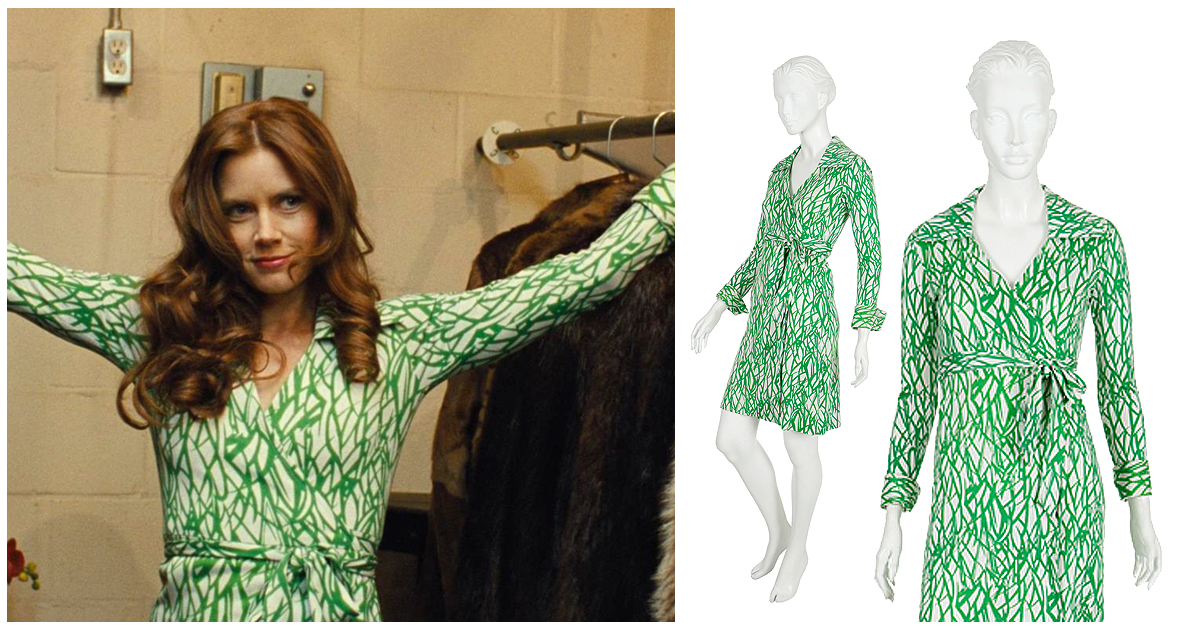 Amy Adams Diane Von Furstenberg Wrap Dress American Hustle