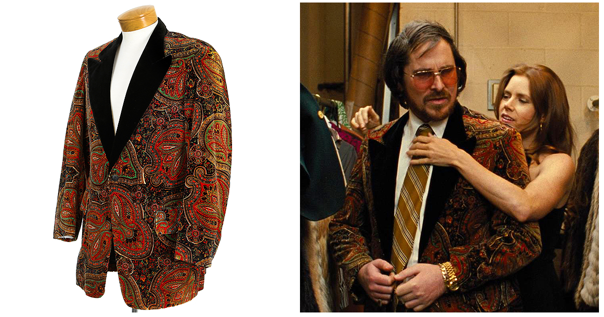 Christian Balepaisley Tuxedo Jacket American Hustle