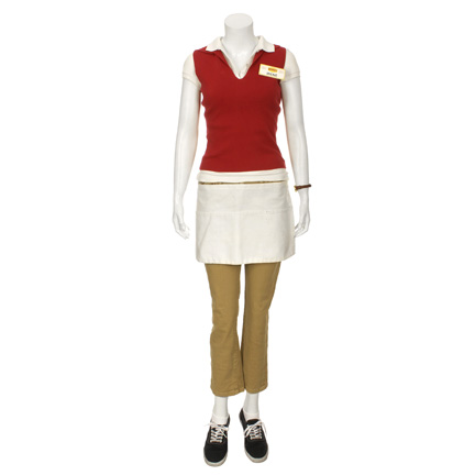 DRIVE - Irene (Carey Mulligan) waitress costume and cardigan