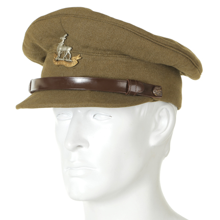 THE EAGLE AND THE HAWK - Jerry H. Young (Frederic March) Royal Warwickshire Military Cap