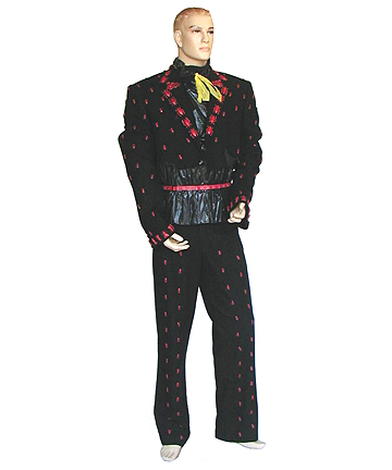 ZOOLANDER - Mugatu (Will Ferrell) - 2 Piece Red Suit with Red Bugs