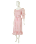 TOOTSIE - April Page (Geena Davis) Vintage 80's Pink Dress