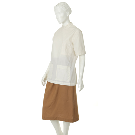TOOTSIE - April Page (Geena Davis) Nurse Smock and Rust Colored Skirt
