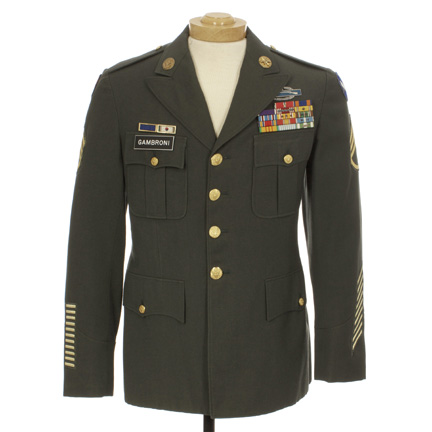 SUPPOSE THEY GAVE A WAR AND NOBODY CAME - Shannon Gambroni (Tony Curtis) military jacket