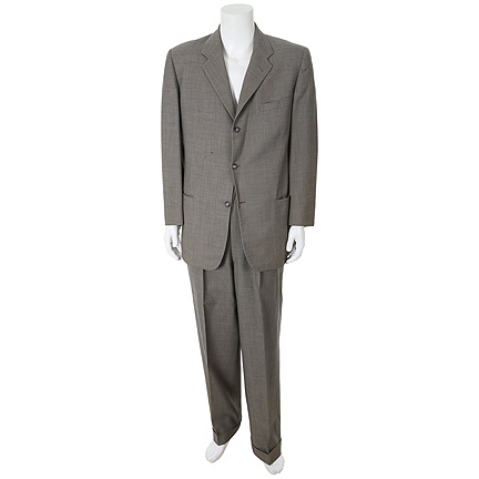 RICOCHET ROMANCE - Worthington Higgenmacher (Rudy Vallee) grey suit