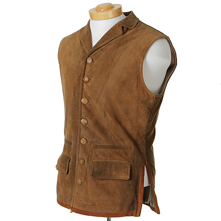SWAMP FOX  Francis Marion (Leslie Nielson) Leather Vest
