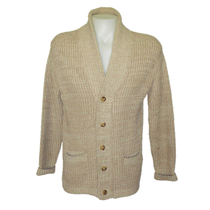 THE NATURAL - Roy Hobbs (Robert Redford) iconic cardigan sweater
