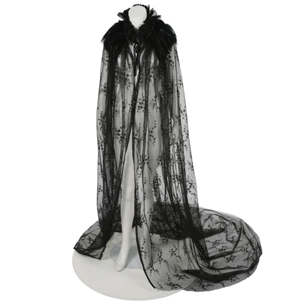KATY PERRY - Vintage black cape worn in the “Wide Awake” music video