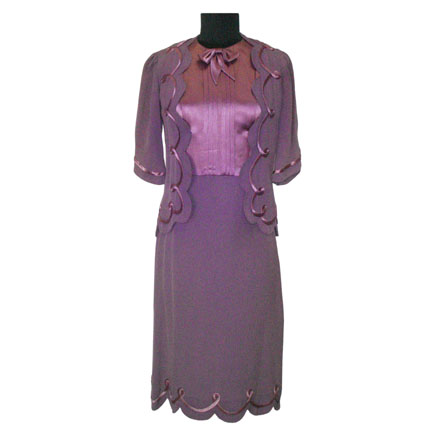 EVITA - Eva Peron (Madonna) purple dress