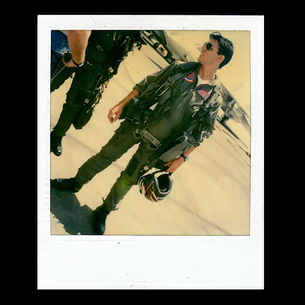TOP GUN - Maverick (Tom Cruise) Costumers Continuity Polaroids