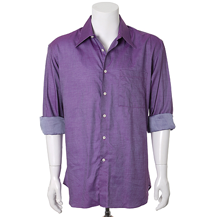 THE SOPRANOS - Christopher Moltisanti (Michael Imperiolo) “The Weight” purple iridescent dress shirt