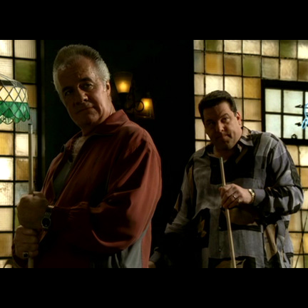 THE SOPRANOS Paulie Walnuts Tony Sirico Genelli tracksuit The Golden 