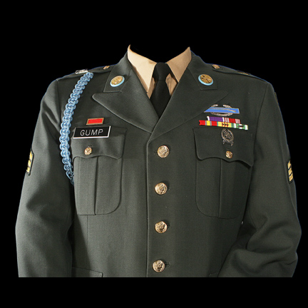 Image result for forrest gump Class A uniform