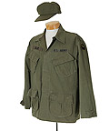 FORREST GUMP - 'Bubba' Blue (Mykelti Williamson) Fatigue Jacket and Cap