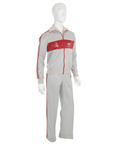 ROCKY IV - Ivan Drago's Ring Men Grey & Red Two-Piece Soviet Tracksuit