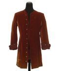 AGAINST ALL FLAGS - Capt. Roc Brasiliano (Anthony Quinn)  velvet pirate coat