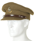 THE EAGLE AND THE HAWK - Jerry H. Young (Frederic March) Royal Warwickshire Military Cap