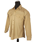 DEVILS BRIGADE Lt. Col. Robert T. Fredrick (William Holden)  Khaki Military Shirt