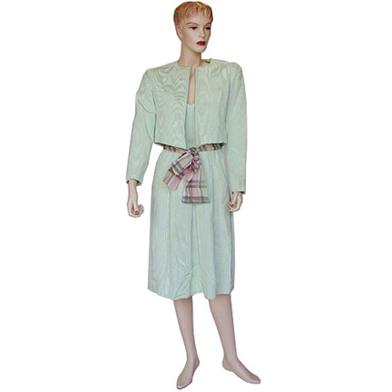 TOOTSIE - Julie Nichols (Jessica Lange) Green Taffeta Dress