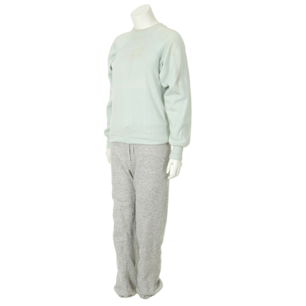 TOOTSIE - Julie Nichols (Jessica Lange) Light Green Sweatshirt and Gray Sweatpants