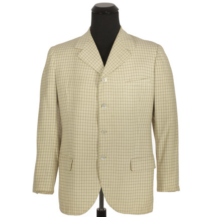 THE PALEFACE  Peter Potter (Bob Hope)  Cream Window Pane Period Coat