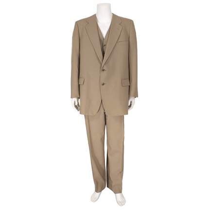 RUNNING WITH SCISSORS  Norman Burroughs (Alec Baldwin)  Vintage Givenchy three-piece suit