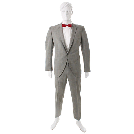 PEE-WEE HERMAN - Pee-wee Herman (Paul Reubens) grey plaid suit and ...