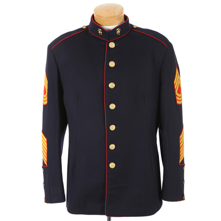 SALUTE TO THE MARINES - Sgt. Maj. William Bailey (Wallace Beery) Marine uniform jacket