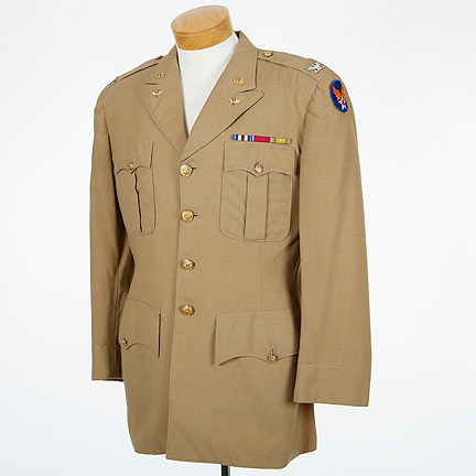 OVER 21 - Colonel Foley (Charles Evans) - Khaki Military Tunic