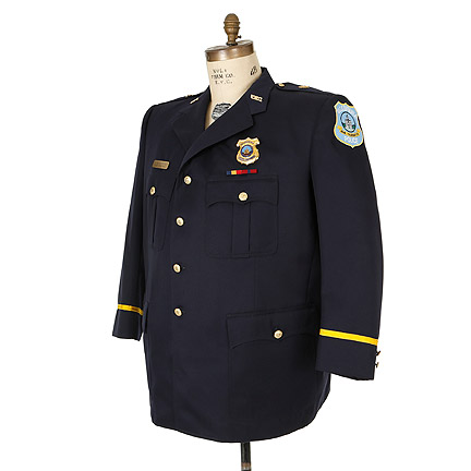 NOTHING BUT TROUBLE - Dennis (John Candy) – Navy Blue Police Officer’s Coat