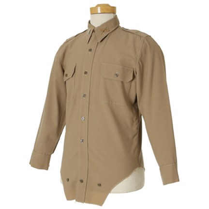 DOWN AMONG THE SHELTERING PALMS - Lt. Carl G. Schmidt (David Wayne) Khaki Military Shirt