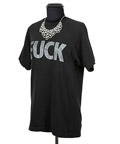 Anna Nicole Smith - The Face Magazine FUCK Shirt and Rhinestone Necklace