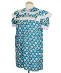 Joan Rivers - (Fashion Police) - Blue Floral Baby Doll Dress