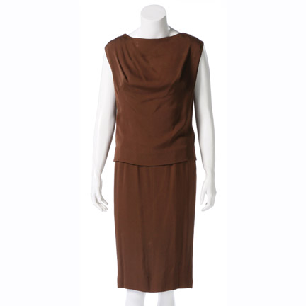 WHERE LOVE HAS GONE - Valerie Hayden Miller (Susan Hayward) sleeveless dress by Edith Head