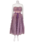 THE LAST SONG  Ronnie Miller (Miley Cyrus)  vintage purple dress