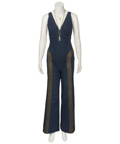 THE RUNAWAYS  Cherie Currie (Dakota Fanning)  Vintage Romper and Necklaces