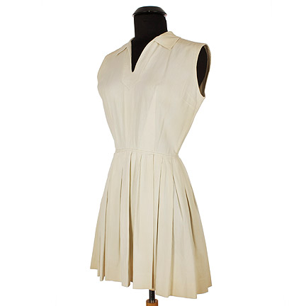 A PLACE IN THE SUN - White Tennis Dress Made for Elizabeth Taylor