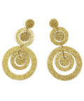 FRANKIE AND ALICE - Frankie (Halle Berry) gold earrings