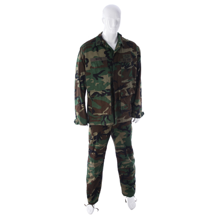 THE GENERALS DAUGHTER - Paul Brenner (John Travolta) Military Fatigue Jacket and Pants