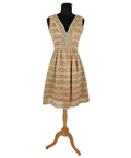 WALK THE LINE - June Carter (Reese Witherspoon) Gold Lame Mini Dress