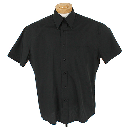 ALI - Muhammad Ali (Will Smith) - Black Cotton Short Sleeve Shirt Anto Label