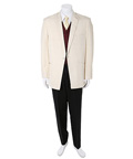 THE HURRICANE - Rubin Carter (Denzel Washington) Cream Coat Costume