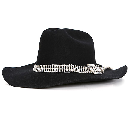 ADVENTURES OF POWER - Dallas Houston (Adrian Grenier) Black Cowboy Hat