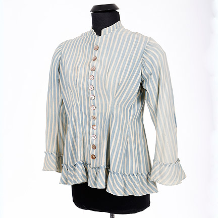 THE COLOR PURPLE- Celie Johnson (Whoopi Goldberg) Blue and White 1880's Button Shirt