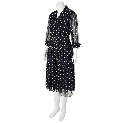 TRUMBO Hedda Hopper (Helen Mirren)  Vintage 1950s Polka Dot Dress