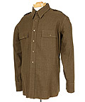 RED BALL EXPRESS - Lt. Chick Campbell (Jeff Chandler)  - WWII OD Military Shirt