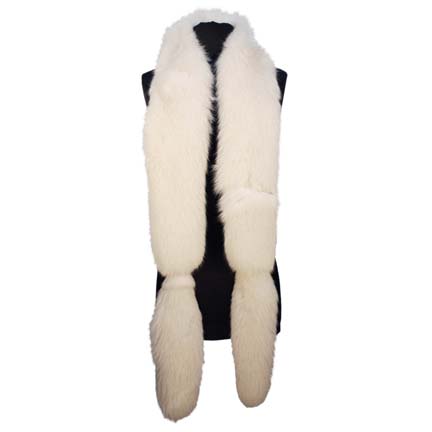 CHRISTINA AGUILERA - Fox fur stole worn in video for 