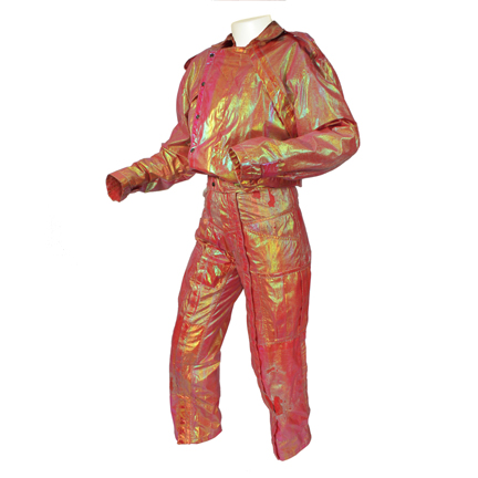 MICHAEL JACKSON  Custom tear away jumpsuit worn during the 1984 Victory tour.