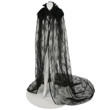 KATY PERRY - Vintage black cape worn in the Wide Awake music video