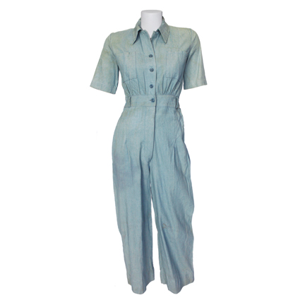 STAR SPANGLED RHYTHYM Female Mechanic Background Character coveralls